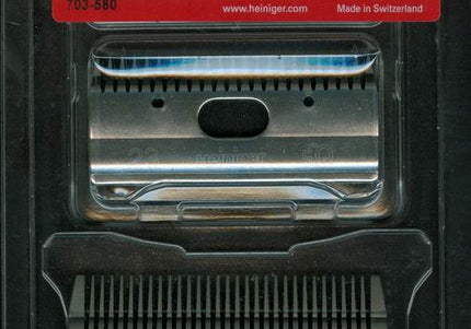 Heiniger 31F/23 Clipper Blade Set – Precision Steel Blades, 1–2mm Cutting Height