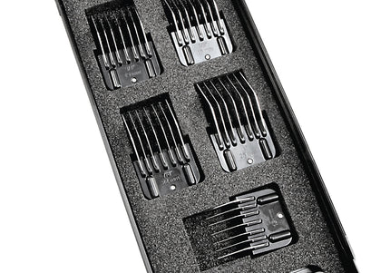 Aesculap Favorita Stainless Steel Comb Set – 5 Durable Professional Attachments for Razors