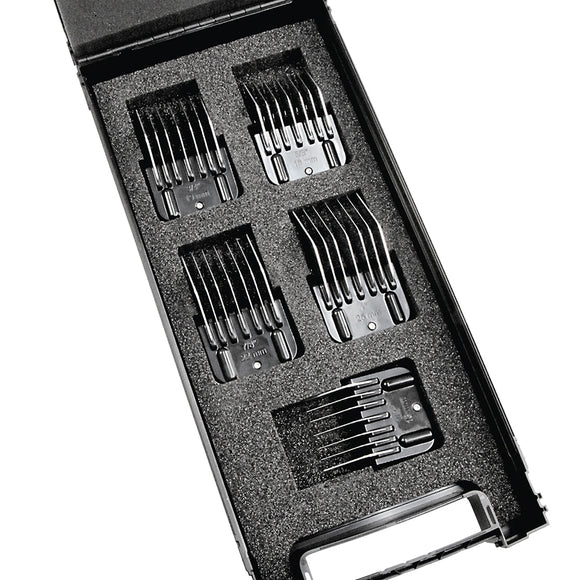 Aesculap Favorita Stainless Steel Comb Set – 5 Durable Professional Attachments for Razors