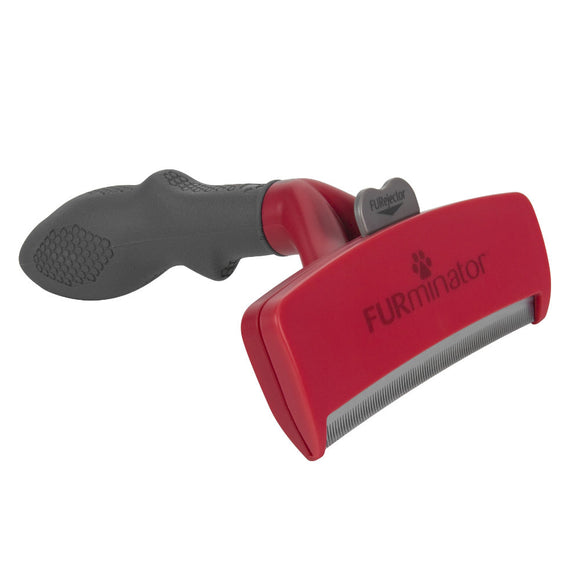 FURminator Long Hair Deshedding Tool XL – Ergonomic Stainless Steel Edge, Reduces Shedding