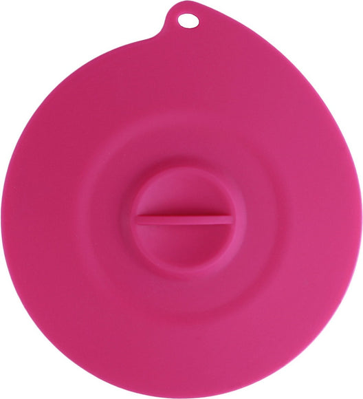 Dexas Flexible Suction Lid – Silicone Self-Sealing Food Can Cover, Blue, Reusable and Airtight