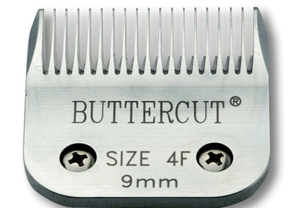 Geib Buttercut Blade SS No. 4F – Stainless Steel Clipper Blade, 9mm Cutting Length, Durable Design