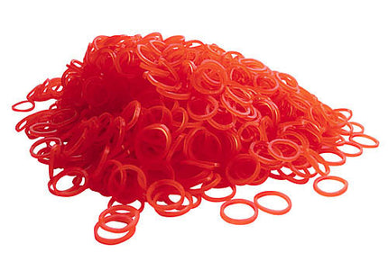 Show Tech Red Latex Rubber Bands – 1000 Pack, 0.8 cm Diameter, Durable and Flexible