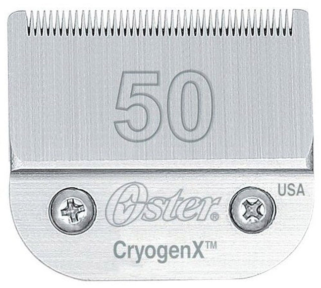 Oster Cryogen-X No. 50 Surgical Blade – Ultra-Fine 0.2mm Precision, Durable Steel