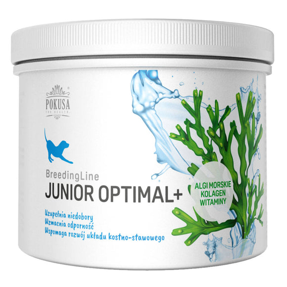 Pokusa BreedingLine Junior Optimal Plus Supplement – Supports Healthy Puppy Growth and Development