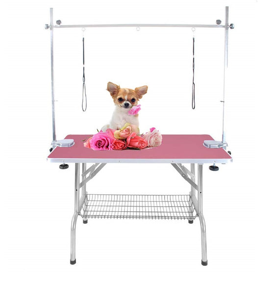 Blovi Trimming Table – Sturdy Black Tabletop 110x60cm, Fixed Height 65cm