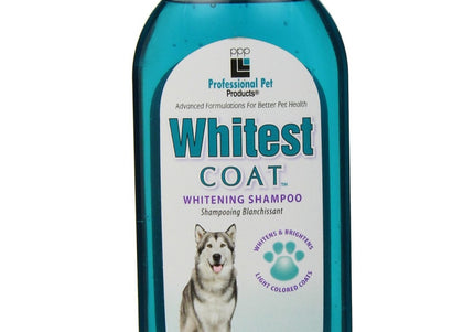 PPP Whitest Coat Shampoo – Concentrated Whitening Formula, 1:12 Dilution, 400ml Bottle