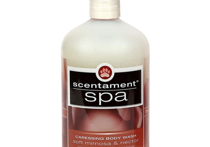 Best Shot Spa Caressing Mimosa & Nectar Body Wash – Relaxing Cleanser with Natural Extracts and Woody Scent