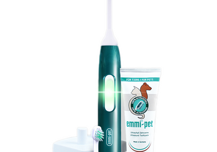Emmi-Pet 2.0 Ultrasonic Toothbrush Basic Set – Advanced 2nd Generation Dental Care