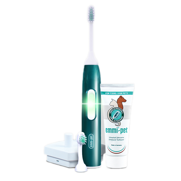 Emmi-Pet 2.0 Ultrasonic Toothbrush Basic Set – Advanced 2nd Generation Dental Care