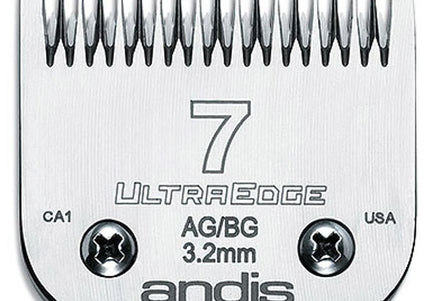 Andis UltraEdge No. 7 Thinning Blade – 3.2mm Precision Steel, Durable Edge