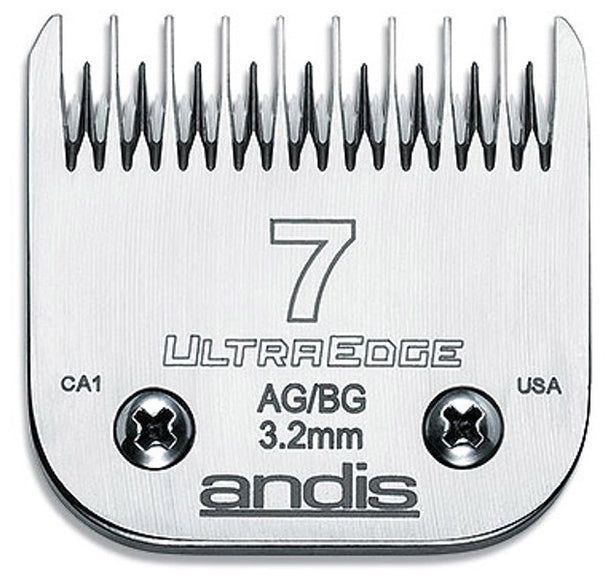 Andis UltraEdge No. 7 Thinning Blade – 3.2mm Precision Steel, Durable Edge