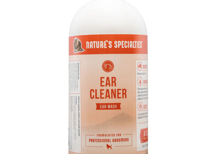 Nature's Specialties Ear Cleaner – Gentle Cleansing Solution, 946ml, Fast-Acting Formula
