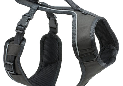 PetSafe Easy Sport Harness Black – Pressure-Free Adjustable Dog Harness, Small Size