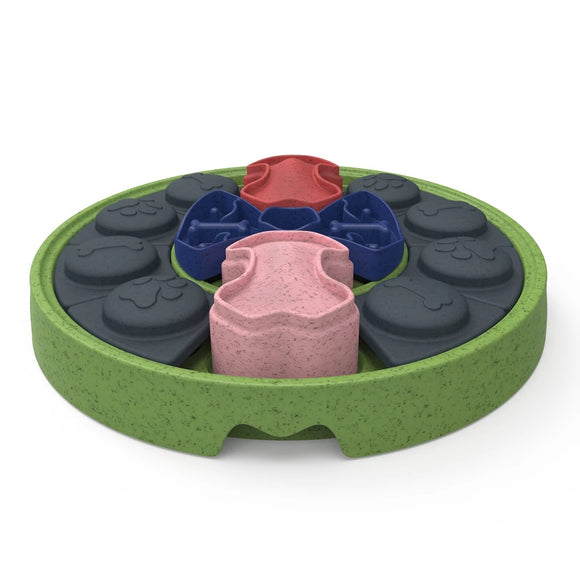 Eat Slow Live Longer Puzzle Disc – Interactive Slow-Feeding Toy, Durable Intelligence Design