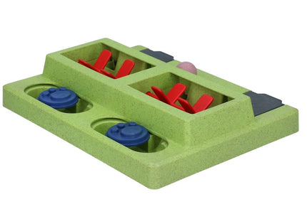 Eat Slow Live Longer Puzzle Squared – Interactive Angular Intelligence Toy, Durable Design