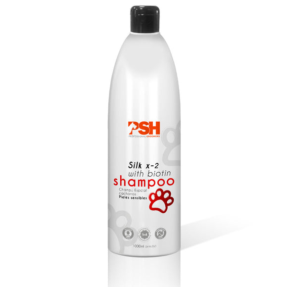 PSH Pro Silk Shampoo – Gentle Concentrate for Sensitive Skin, 1:4 Dilution, 1L Bottle
