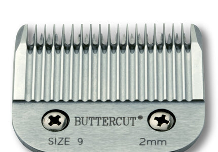 Geib Buttercut Blade SS No. 9 – Stainless Steel Thinning Blade, 2mm Cutting Length