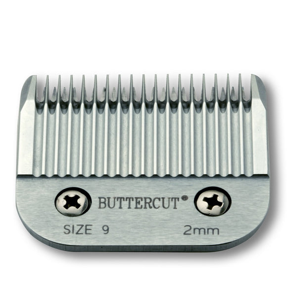 Geib Buttercut Blade SS No. 9 – Stainless Steel Thinning Blade, 2mm Cutting Length