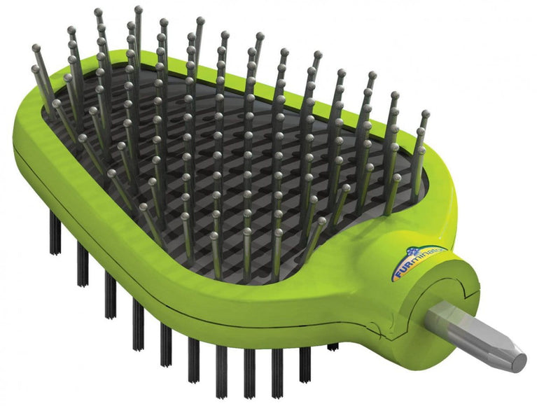 Furminator FURflex Double-Sided Brush Head – Versatile Detangling and Smoothing Tool