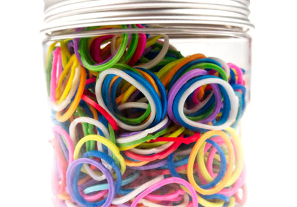 Shernbao Colorful Latex Grooming Bands – Durable, Flexible Pack of 500