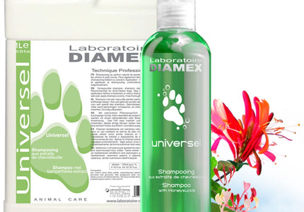 Diamex Universal Shampoo with Honeysuckle Extracts – Gentle Cleansing Formula, 250ml Bottle