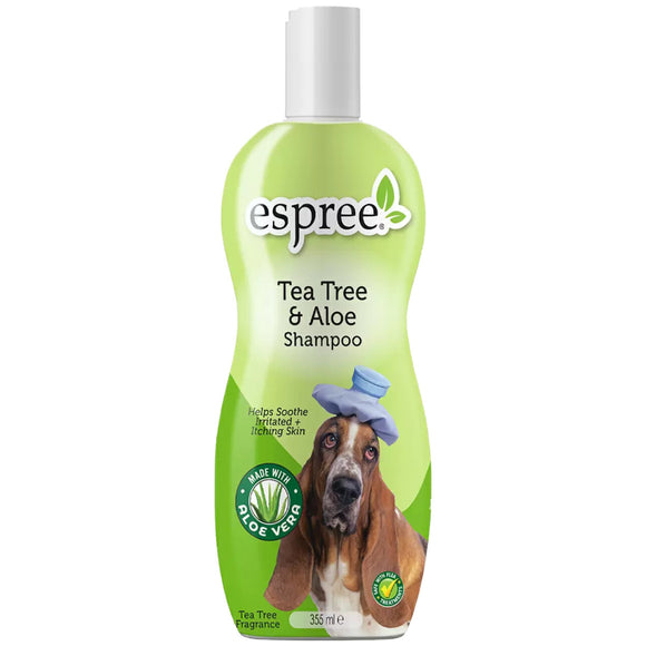 Espree Tea Tree & Aloe Shampoo 355ml – Concentrated Healing Formula, Soothes Irritated Skin