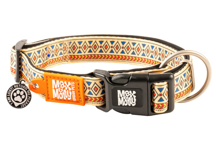 Max&Molly GOTCHA! Smart ID Ethnic Collar – Medium, Durable Adjustable Design with Smart Tag