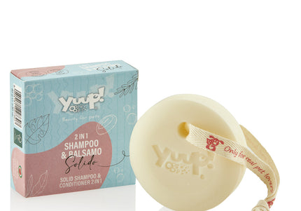 Yuup! Solid 2in1 Shampoo and Conditioner Bar 80g – Gentle Cleansing and Conditioning Formula