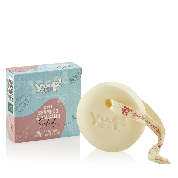 Yuup! Solid 2in1 Shampoo and Conditioner Bar 80g – Gentle Cleansing and Conditioning Formula