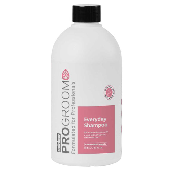 ProGroom Everyday Shampoo – Concentrated 1:6 Formula, Gentle Cleanser, 500ml Bottle