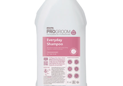 ProGroom Everyday Shampoo – Concentrated 1:6 Formula, 5L, Gentle Cleansing for Frequent Use