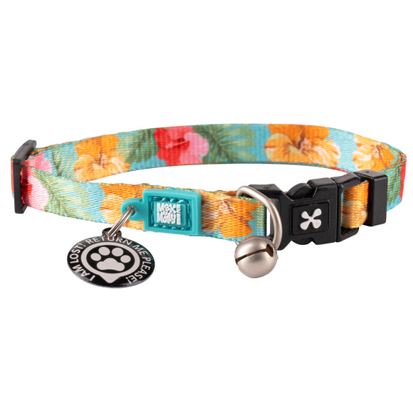 Max&Molly GOTCHA! Smart ID Cat Collar Exotique – Colorful Adjustable Collar with Smart Tag
