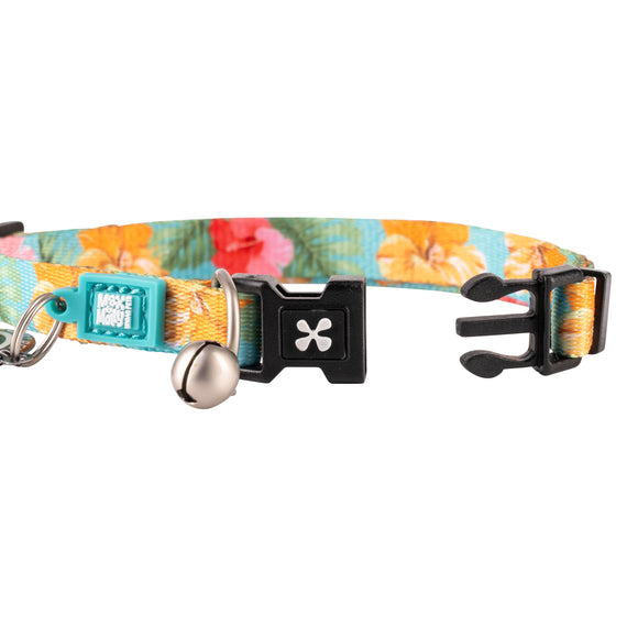 Max&Molly GOTCHA! Smart ID Cat Collar Exotique – Colorful Adjustable Collar with Smart Tag
