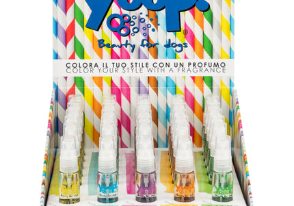 Yuup! Color Your Style Perfume Set – 30 Alcohol-Free Fragrances with Display, 5 Scents