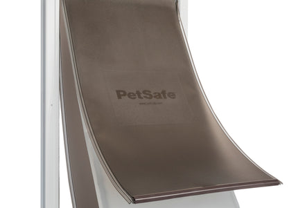 PetSafe Extreme Weather Aluminum Pet Door – XL Heat-Insulating Reinforced Metal Entryway