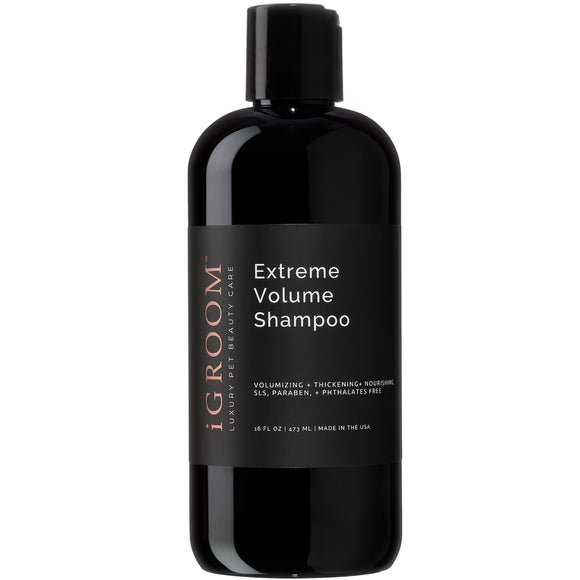 iGroom Extreme Volume Shampoo 473ml – Thickening Formula with Volumizing Effect, Premium Quality
