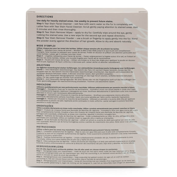 Eye Envy 3-Step Tear Stain Remover Kit – Complete Discoloration Solution, Gentle Formula