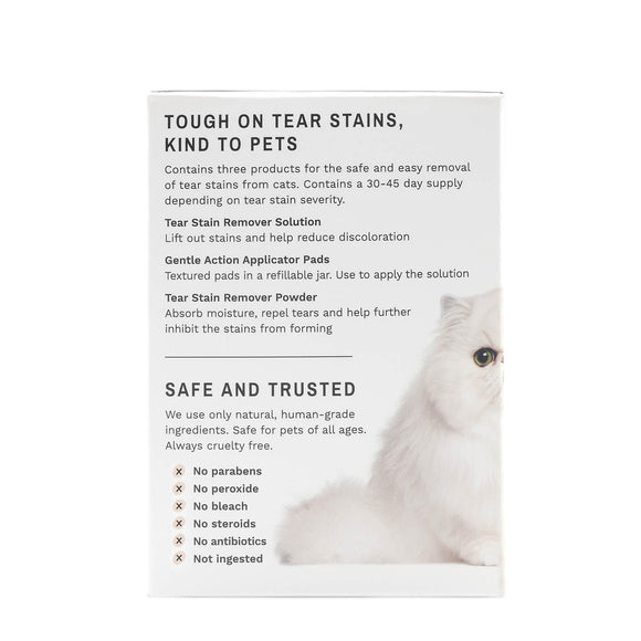 Eye Envy Cat Starter Kit – Complete Stain Removal Cosmetic Set, Gentle Cleansing Formula