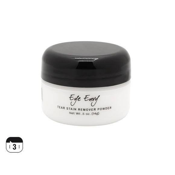 Eye Envy 3-Step Tear Stain Remover Kit – Complete Cosmetic Solution, Gentle Formula for Stain Removal