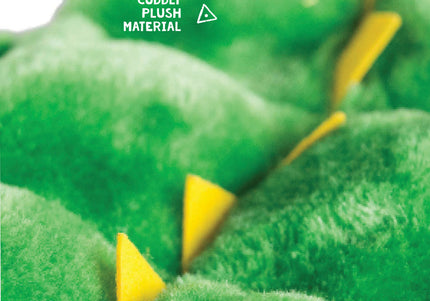 Outward Hound Squeaker Matz Gator XL – Plush Green Alligator Play Mat with 16 Squeakers