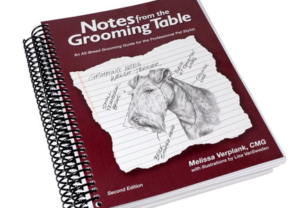 Notes from the Grooming Table 2nd Edition – Comprehensive Breed Trimming Guidebook with Diagrams