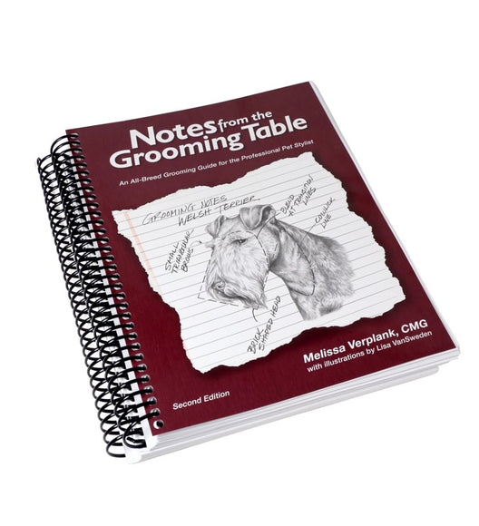 Notes from the Grooming Table 2nd Edition – Comprehensive Breed Trimming Guidebook with Diagrams