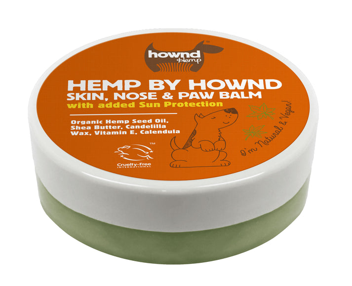 Hemp by Hownd Skin, Nose & Paw Balm 50g – Nourishing All-Season Formula with Sun Protection