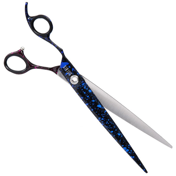 Groom Professional Sirius Left-Handed Straight Scissors 8.5in – Precision 21cm Ergonomic Design