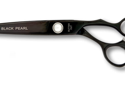 Geib Black Pearl 7.5 Inch Curved Scissors – Precision Grooming Tool with Ergonomic Handle