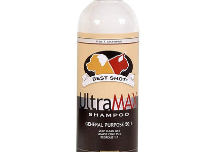 Best Shot UltraMax Pro 4in1 Shampoo – Concentrated Multi-Purpose Formula, 500ml, Professional Efficiency