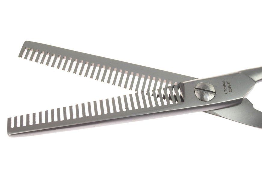 Gotta Solingen 6" Double-Sided Thinning Shears – 30 Teeth, Precision Stainless Steel
