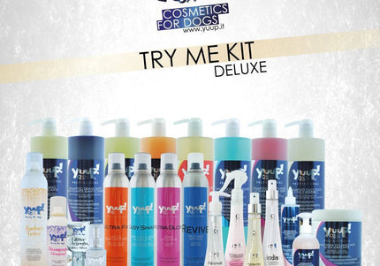 Yuup! Try Me Kit Deluxe – Extended Grooming Set with Shampoos, Conditioner, and Spray