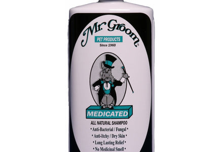 Mr. Groom Medicated Shampoo – Concentrated Formula, Soothes Dry and Itchy Skin, 355ml